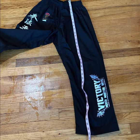 Gladiator by ProForce Boys Black MMA Pants - Brand New - Size 2 - Picture 3 of 6